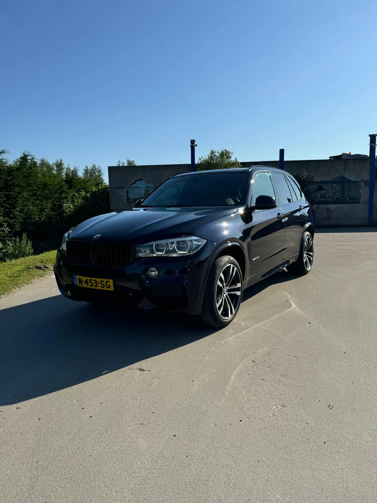 Bmw X5 kras verwijdert